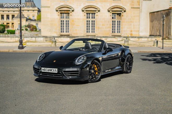 Porsche 911 CABRIOLET (991) 991.2 Turbo S Noir de 2016