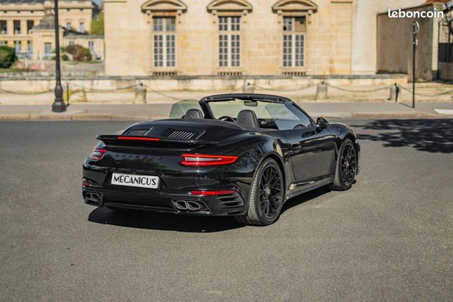 Porsche 911 CABRIOLET (991) 991.2 Turbo S Noir de 2016