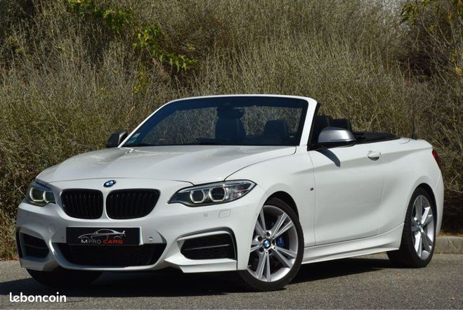 BMW Serie 2 m235i xdrive 326ch bva sport cabriolet f Blanc de 2016