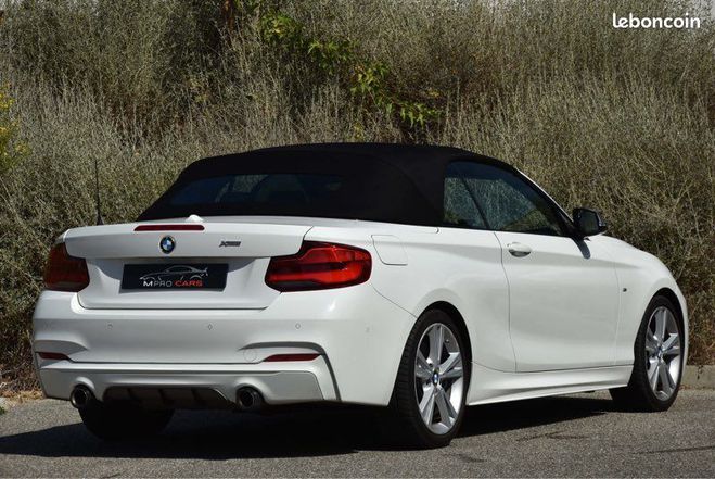 BMW Serie 2 m235i xdrive 326ch bva sport cabriolet f Blanc de 2016