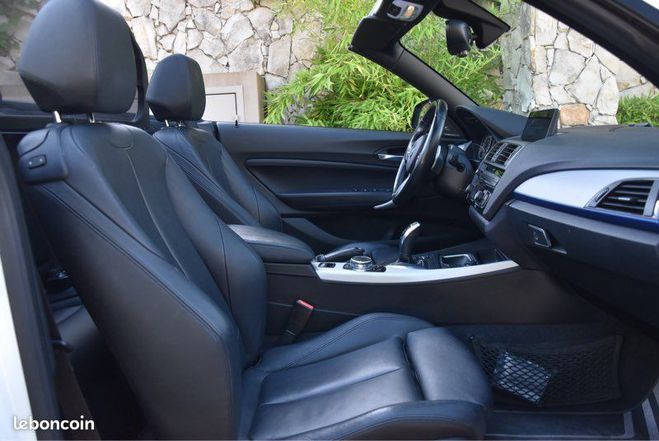 BMW Serie 2 m235i xdrive 326ch bva sport cabriolet f Blanc de 2016