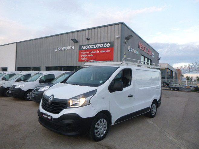 Cliquer pour voir la photo suivante Renault Trafic III Fourgon Grand Confort L1H1 1000 Blanc de 2019