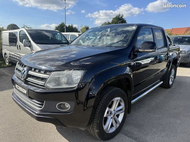 Cliquer pour voir la photo suivante Volkswagen Amarok 2.0 BITDI 180CH TRENDLINE 4MOTION PERMAN Noir de 2012