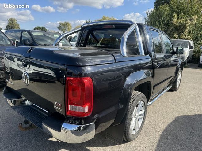 Volkswagen Amarok Volkswagen Amarok 2.0 BITDI 180CH TRENDLINE 4MOTION PERMAN Noir de 2012