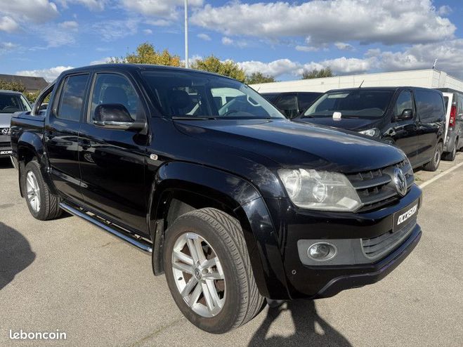 Volkswagen Amarok Volkswagen Amarok 2.0 BITDI 180CH TRENDLINE 4MOTION PERMAN Noir de 2012