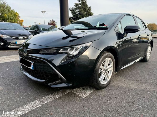 Toyota Corolla hydride 1.8 122h dynamic 1ere main-entre Noir de 2019