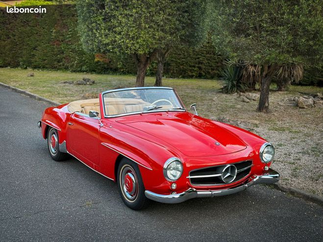 Cliquer pour voir la photo suivante Mercedes Classe SL Classe 190 Top Classics Rouge de 1960