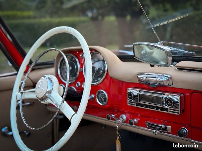 Mercedes Classe SL Classe 190 Top Classics Rouge de 1960