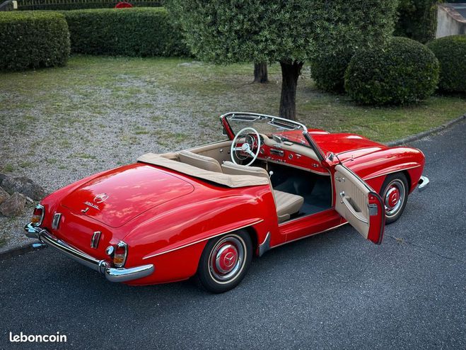 Mercedes Classe SL Classe 190 Top Classics Rouge de 1960