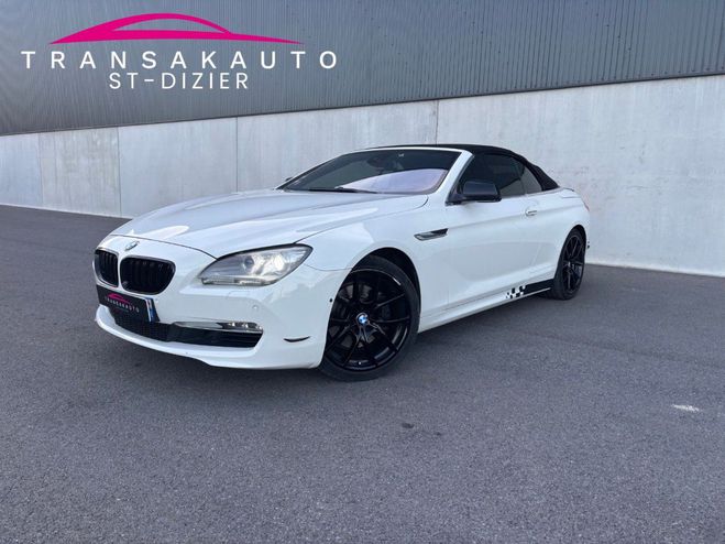 Cliquer pour voir la photo suivante BMW Serie 6 CAB F12 640i 3.0 Ti 320cv Sport Design - Blanc de 2011