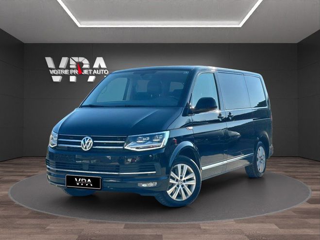 Cliquer pour voir la photo suivante Volkswagen Multivan · 2.0 TDI 150ch · Highline · DSG · 7 pla Noir de 2015