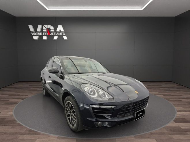 Porsche Macan 3.0 S  340ch  Tiptronic  Toit ouvrant Noir de 2015