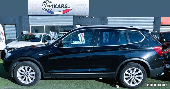BMW X3 xDrive30dA 258ch Luxe Noir de 2011