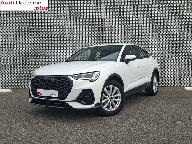 Audi Q3 Sportback 35 TDI 150 ch S tronic 7 S lin Blanc de 2022