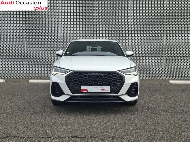 Audi Q3 Sportback 35 TDI 150 ch S tronic 7 S lin Blanc de 2022