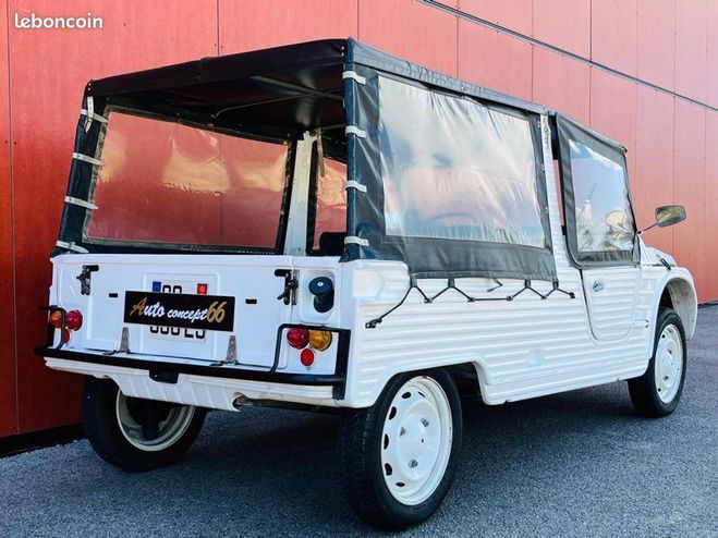 Citroen Mehari 1975 29ch 0.6 Blanc de 1975