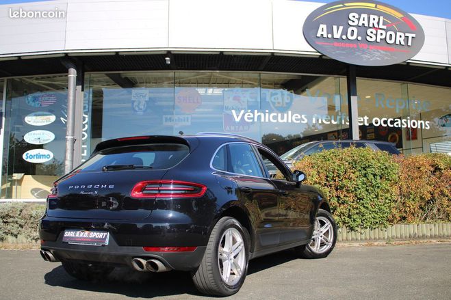 Porsche Macan 3.0 V6 S Garantie 12M P&MO Noir de 2017