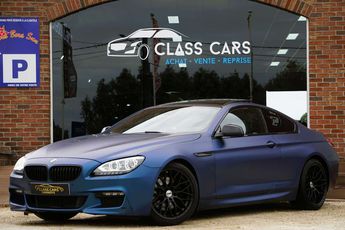  Voir détails -BMW Serie 6 640 d Coup PACK-M PANO HEAD-UP NAVI-CAM à Sombreffe (51)