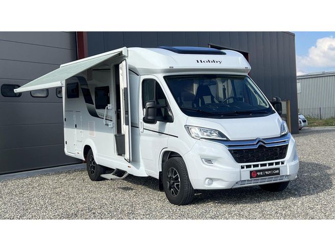 Cliquer pour voir la photo suivante Citroen Jumper 2.2 BlueHDi 140 HOBBY V68GE OPTIMA ONTOU BLANC de 2023