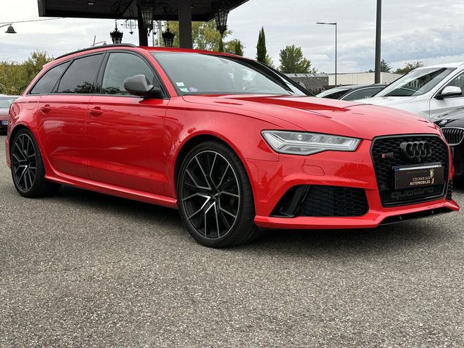 Audi RS6 AVANT 4.0 TFSI 605 PERFORMANCE QUATTRO T ROUGE de 2017