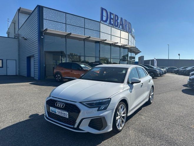 Audi A3 Sportback 35 TDI 150CH S LINE S TRONIC 7 Blanc Glacier de 2023