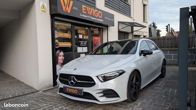 Cliquer pour voir la photo suivante Mercedes Classe A 200d 150cv 8G-DCT AMG Line Toit ouvrant  Blanc de 2020
