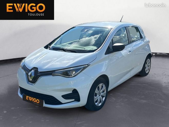 Cliquer pour voir la photo suivante Renault Zoe R110 ZE 110 69PPM 40KWH LIFE LOCATION BA Blanc de 2020