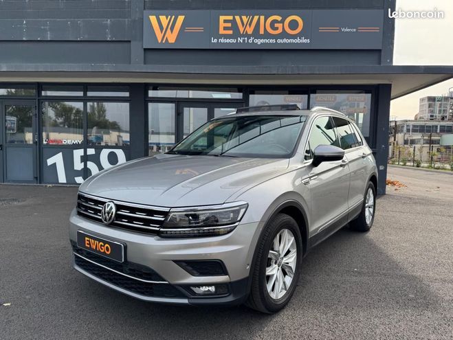 Cliquer pour voir la photo suivante Volkswagen Tiguan 2.0 TDI 150 CARAT EXCLUSIVE DSG BVA Gris de 2019