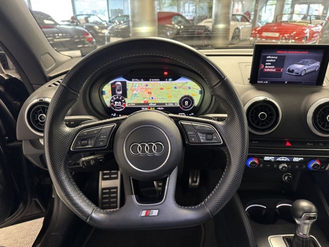 Audi S3 CABRIOLET 2.0 TFSI 310CH QUATTRO S TRONI Noir de 2018