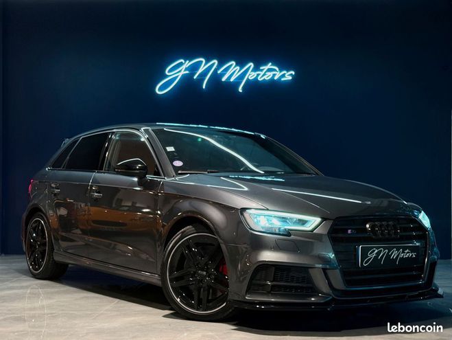 Cliquer pour voir la photo suivante Audi S3 III SPORTBACK phase 2 50 TFSI 300 S TRON Gris de 2019