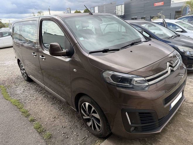 Cliquer pour voir la photo suivante Citroen Jumpy 2.0 HDI BUSINESS BOITE AUTO 180 CH MARRON de 2017
