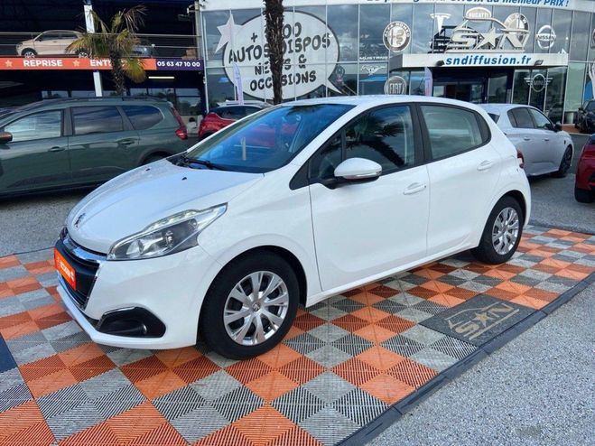 Peugeot 208 PureTech 82 ACTIVE Business GPS Radar An Blanc de 2018