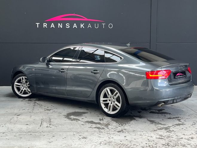 Audi A5 Sportback V6 3.0 TDI 204 S line - BLUETO Gris de 2013