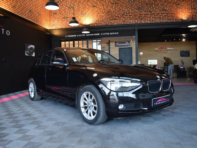 BMW Serie 1 F20 120d 184 ch Lounge Noir de 2012