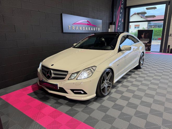 Mercedes Classe E COUPE V6 350 CDI BlueEfficiency Executiv Blanc de 2009