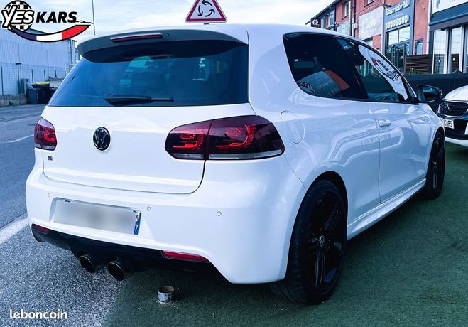 Volkswagen Golf Volkswagen Golf VI 2.0 TSI 270ch R 4Motion DSG6 3p-SUIVI Blanc de 2010