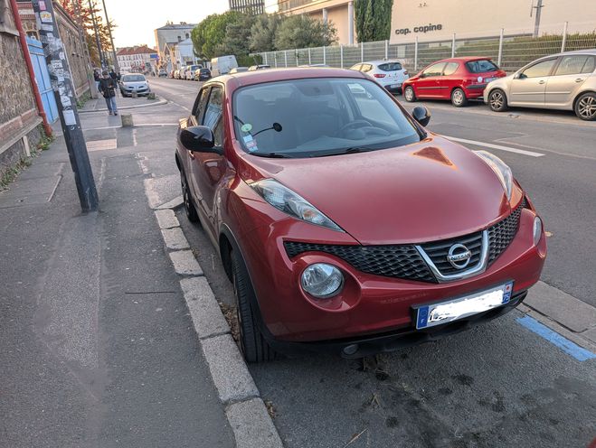 Nissan Juke 1.5 dci connect edition rouge de 2013