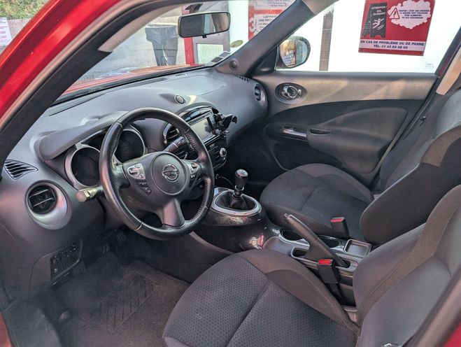 Nissan Juke 1.5 dci connect edition rouge de 2013