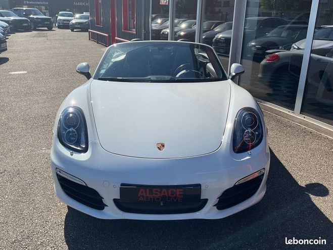 Porsche Boxster (981) 2.7 265CH PDK Blanc de 2014