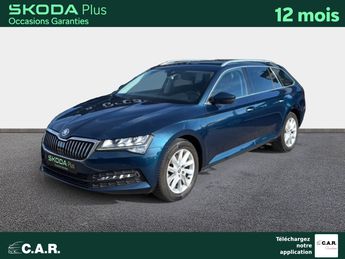 Voir détails -Skoda Superb COMBI 2.0 TDI 150 SCR DSG7 Business à  La Rochelle (17)