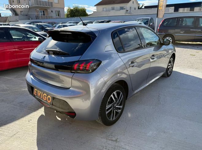 Peugeot 208 1.2 PURETECH 100 ch ALLURE PACK CAMERA D Gris de 2021