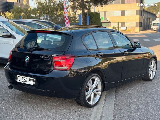 BMW Serie 1 F20 120d 184ch Sport 5P Harman-Kardon TO Noir de 2012