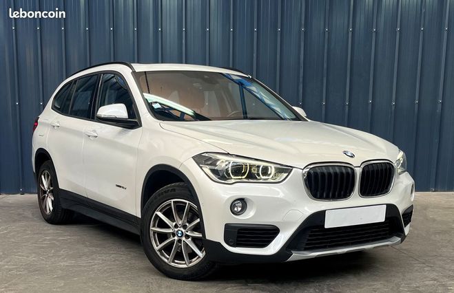 BMW X1 S Drive 16d 1.5D 116Ch BVM6 Parfait Etat Blanc de 2017