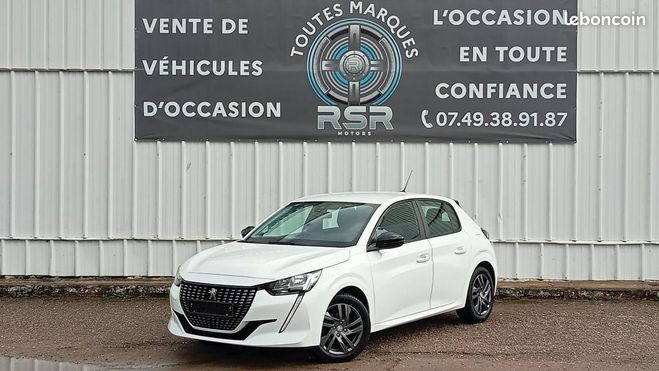Peugeot 208 PureTech 75 S&S BVM5 Active Pack Blanc de 2022