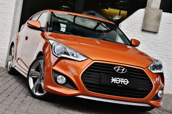 Hyundai Veloster 1.6 TURBO PREMIUM Orange Mtallis de 