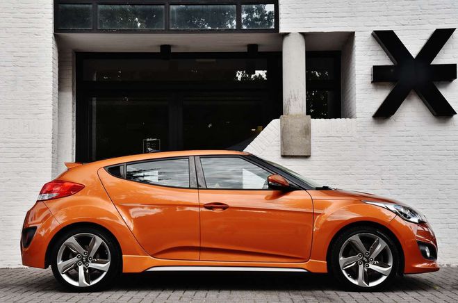 Hyundai Veloster 1.6 TURBO PREMIUM Orange Mtallis de 