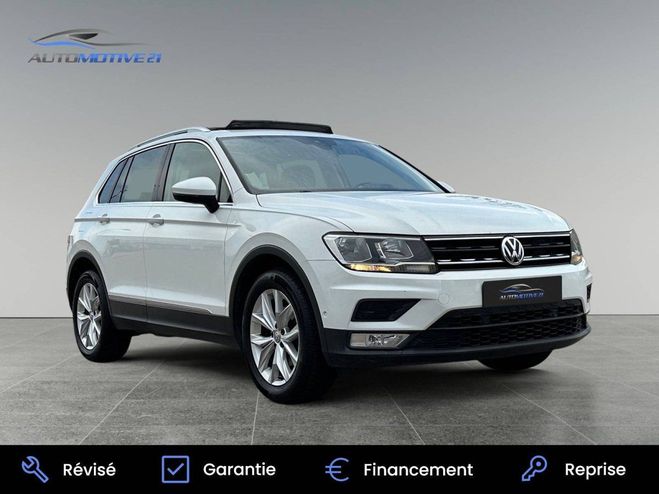 Volkswagen Tiguan 2.0 TDI 150 FAP BlueMotion Carat BLANC de 2016