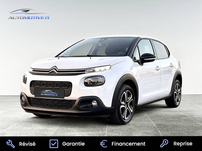 Cliquer pour voir la photo suivante Citroen C3 STE BlueHDi 100ch S&S Feel Nav BLANC de 2017