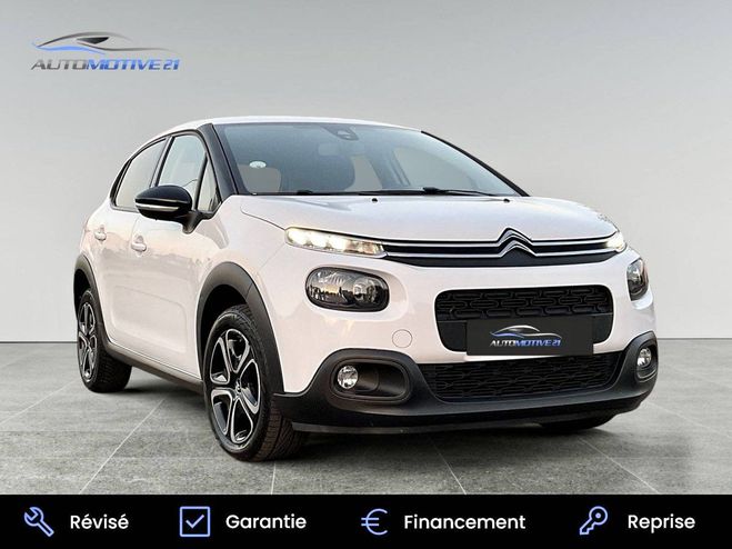 Citroen C3 STE BlueHDi 100ch S&S Feel Nav BLANC de 2017