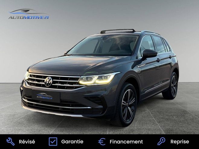 Cliquer pour voir la photo suivante Volkswagen Tiguan II 2.0 TDI 200ch Elegance Exclusive 4Mot GRIS de 2021